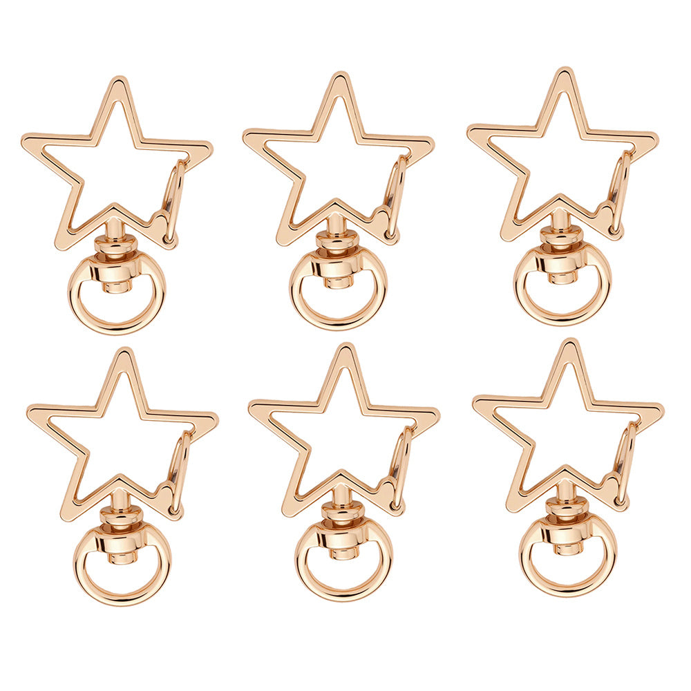 Golden & Silver Keychain Clasp Set