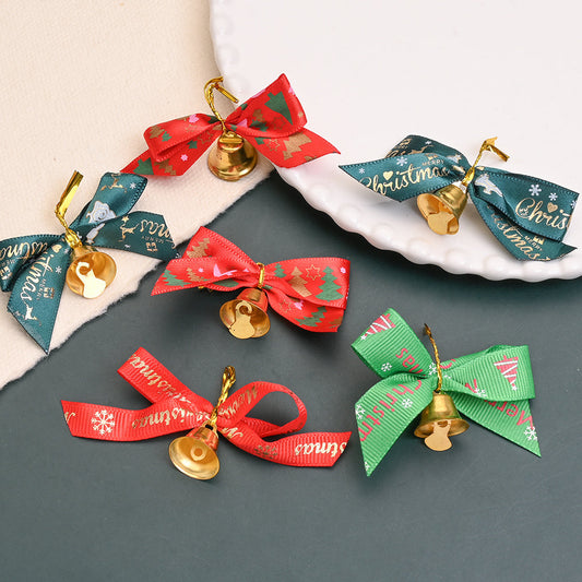 Christmas Bell Bow Decorations