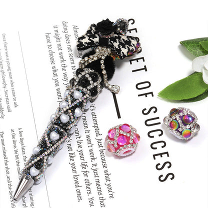 Retro Cat Eye Round Acrylic Beads