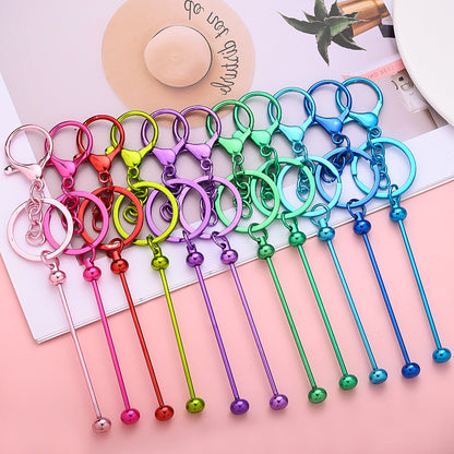 UV Metal Beadable Keychain Set