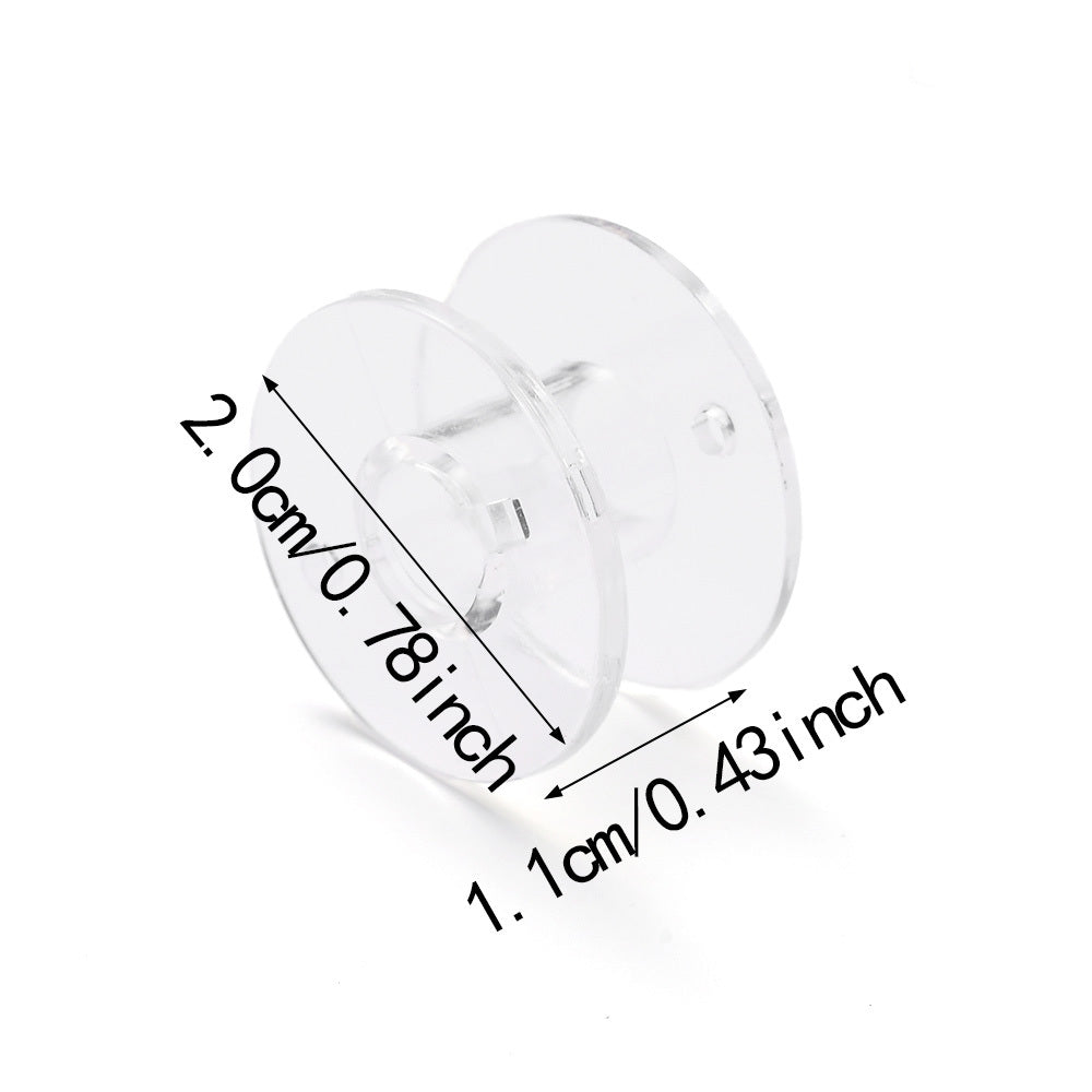 Clear Plastic Sewing Machine Bobbins