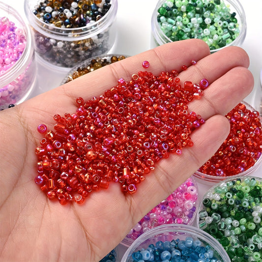 750PCS 2/3/4mm Mixed Glass Beads - 20g