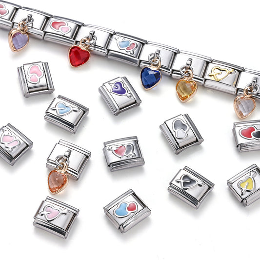 Love Modular Alloy Bracelet Charm