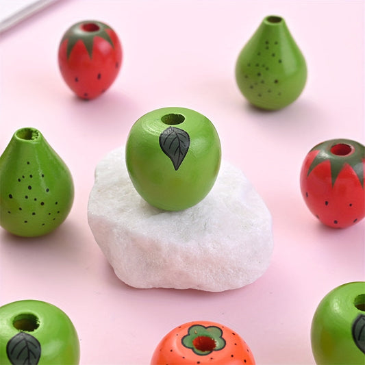 Fruit Series Wooden Beads