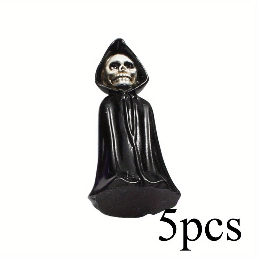 5-Piece Halloween Mini Resin Figurine Set