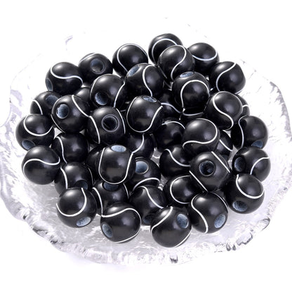 50pcs 39 Styles Mixed Sports Ball Beads