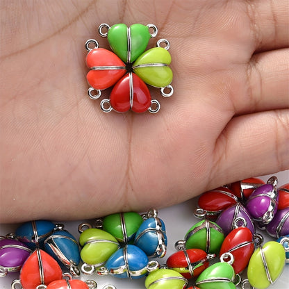 Luminous Heart Magnetic Clasps
