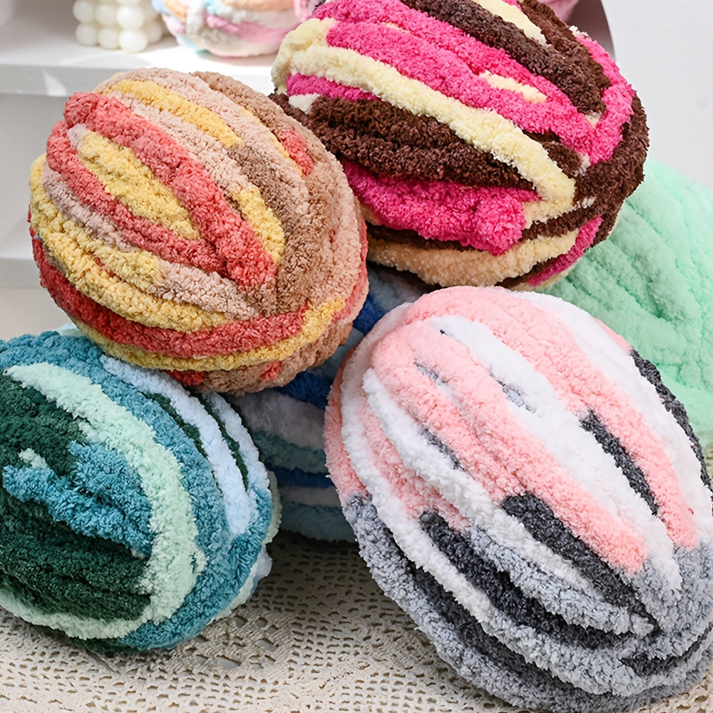 1 Roll 27m Extra-Thick 20mm Soft Wool Yarn