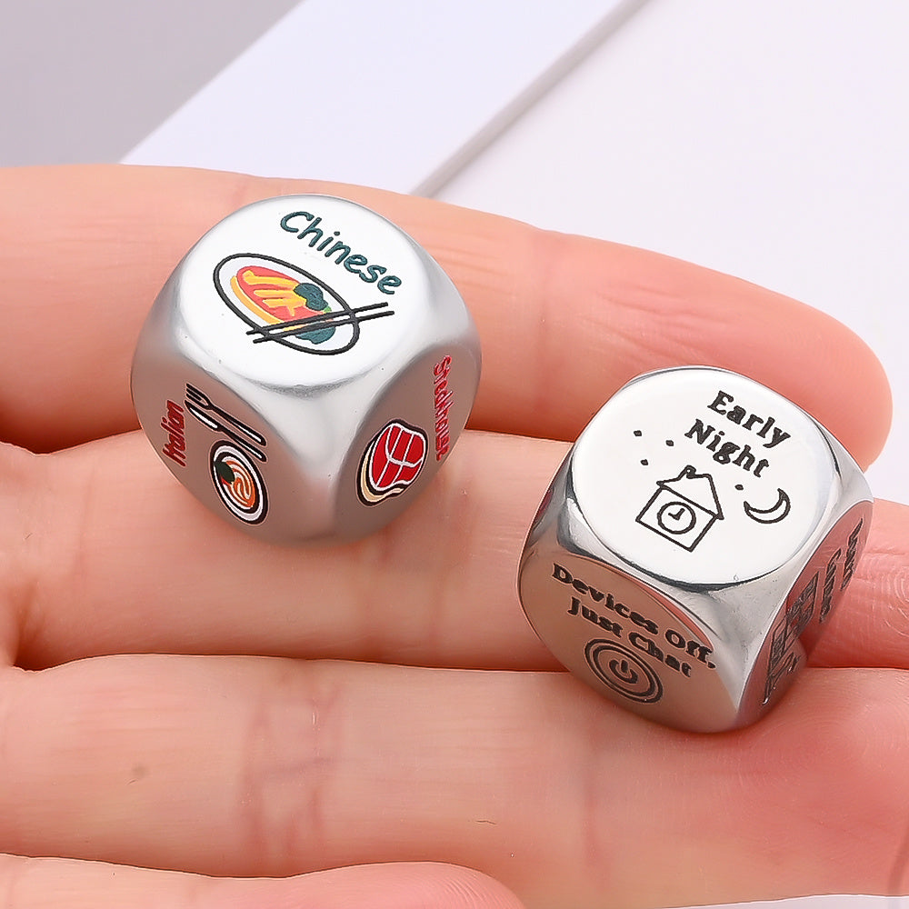 Couples Decision Dice Set