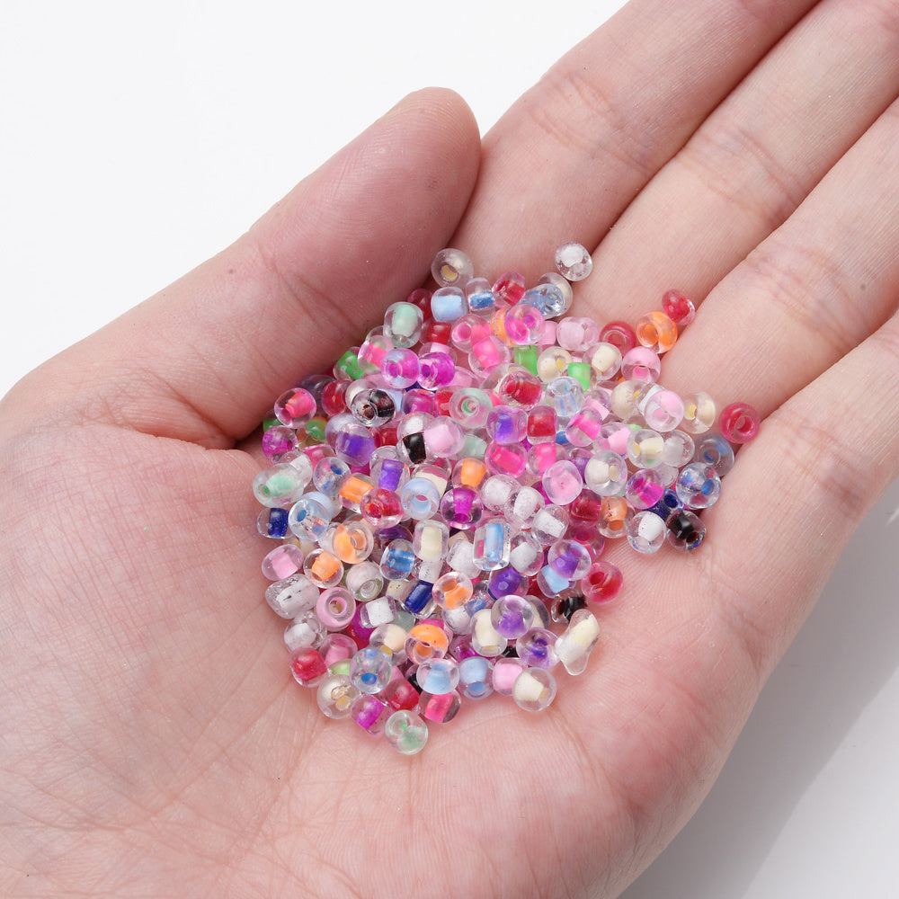 100pcs 4mm Vibrant Czech Glass Seed Beads