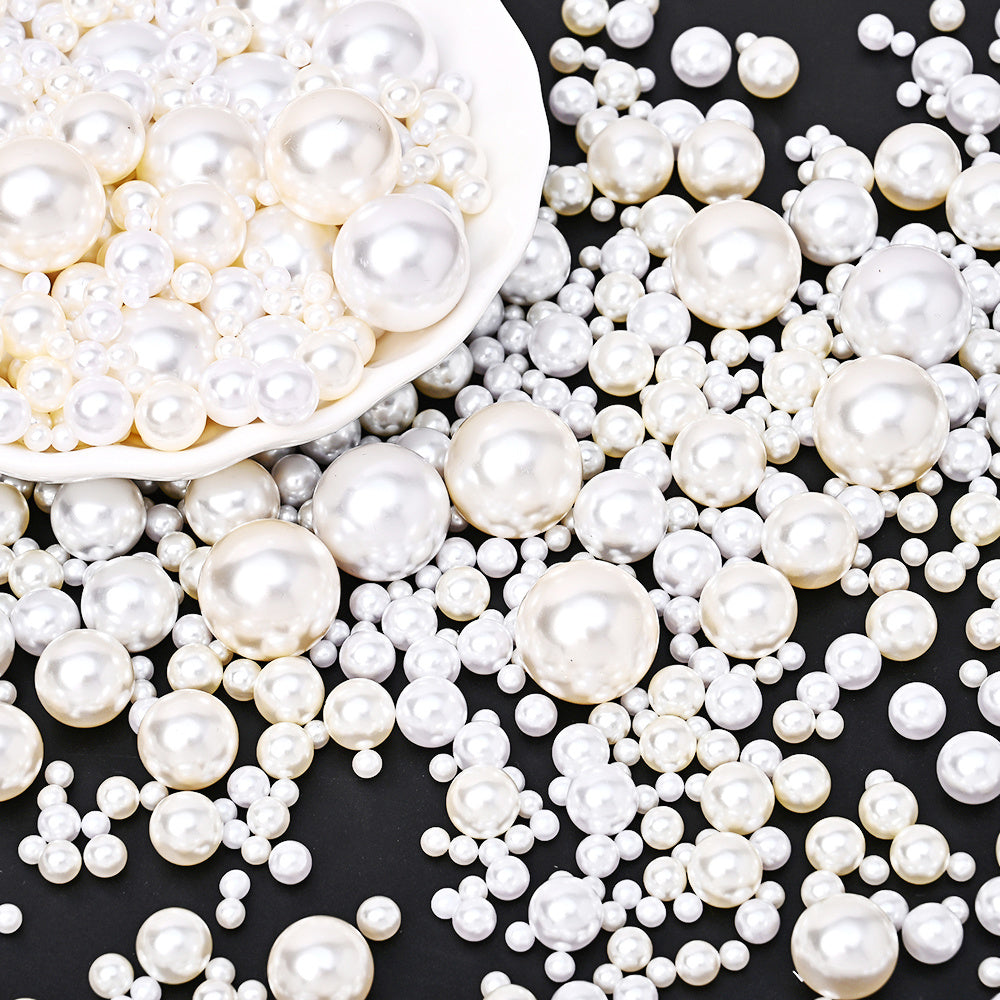 3300pcs 4-20mm Artificial Pearl Beads