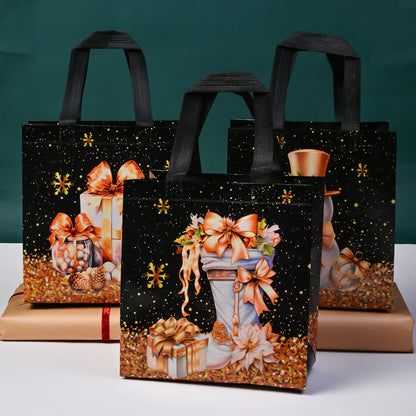 Christmas Non-Woven Gift Tote Bags
