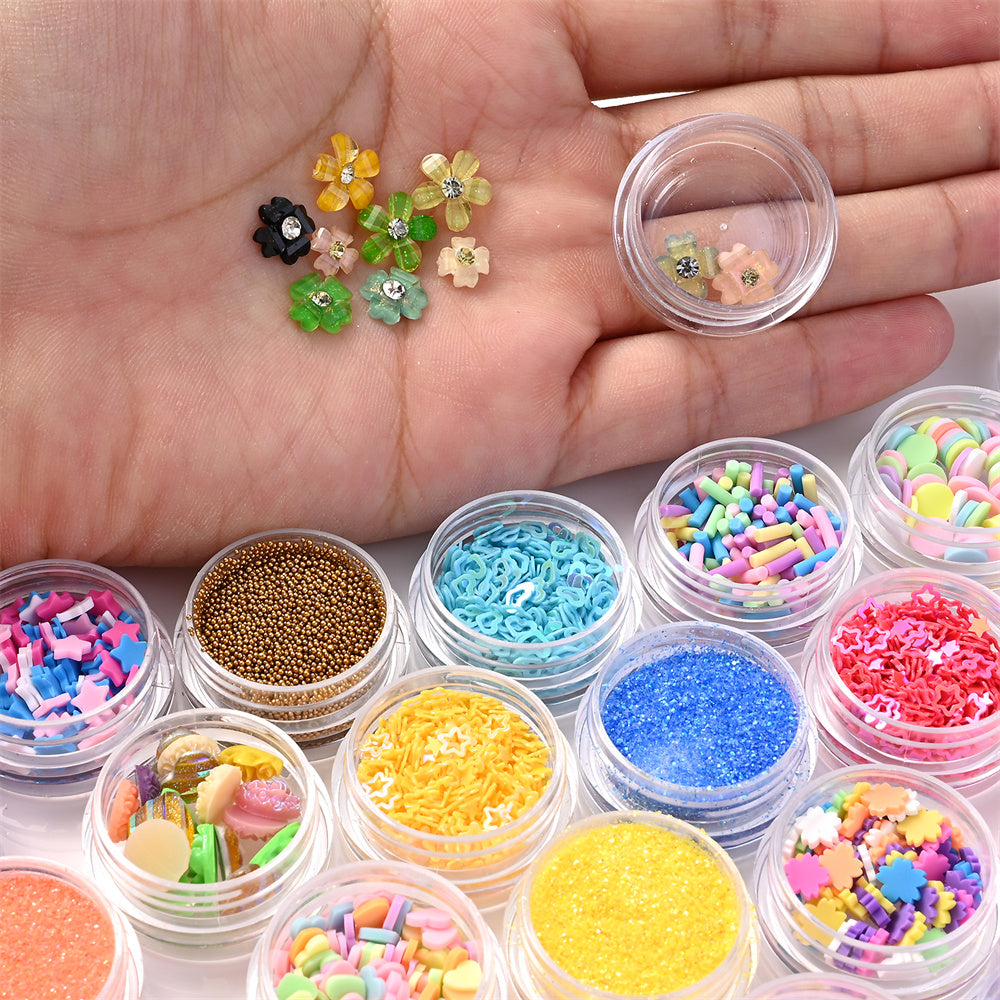 36-Compartment Jewelry Making Bead and Embellishment Kit