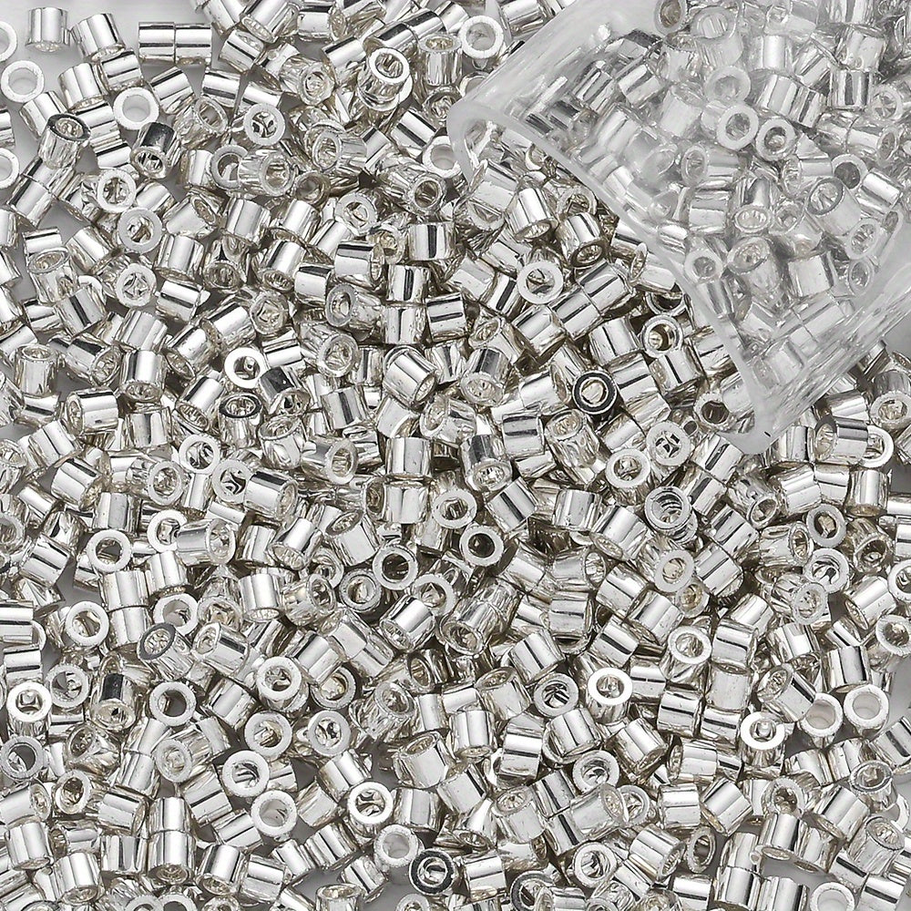 1380pcs/set 2mm Metallic Glass Seed Beads