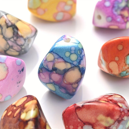 Irregular Shape Acrylic Beads