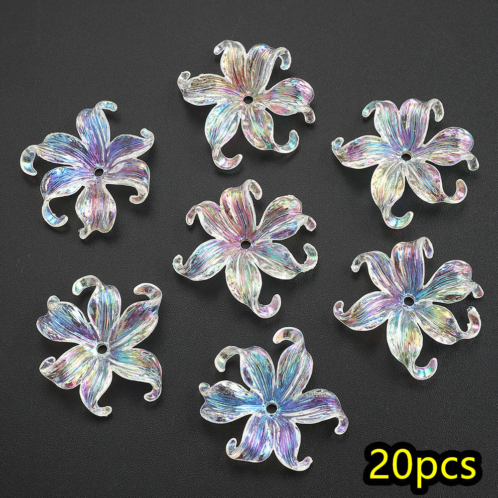 Colorful Acrylic Pony Beads