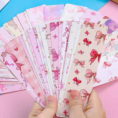 Coquette Pink Bow Bookmarks