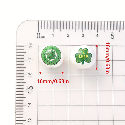 St. Patrick’s Day Wooden Beads