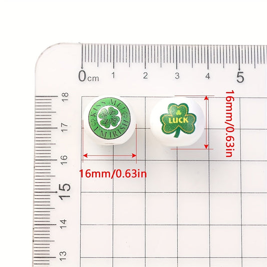 St. Patrick’s Day Wooden Beads