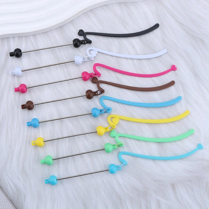 12-Piece Random Mixed Beadable Bookmark Set