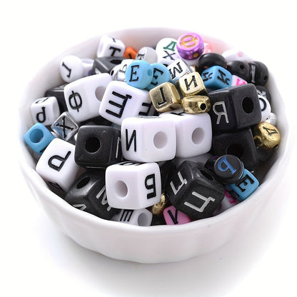 30PCS Acrylic Letter Spacer Bead Set