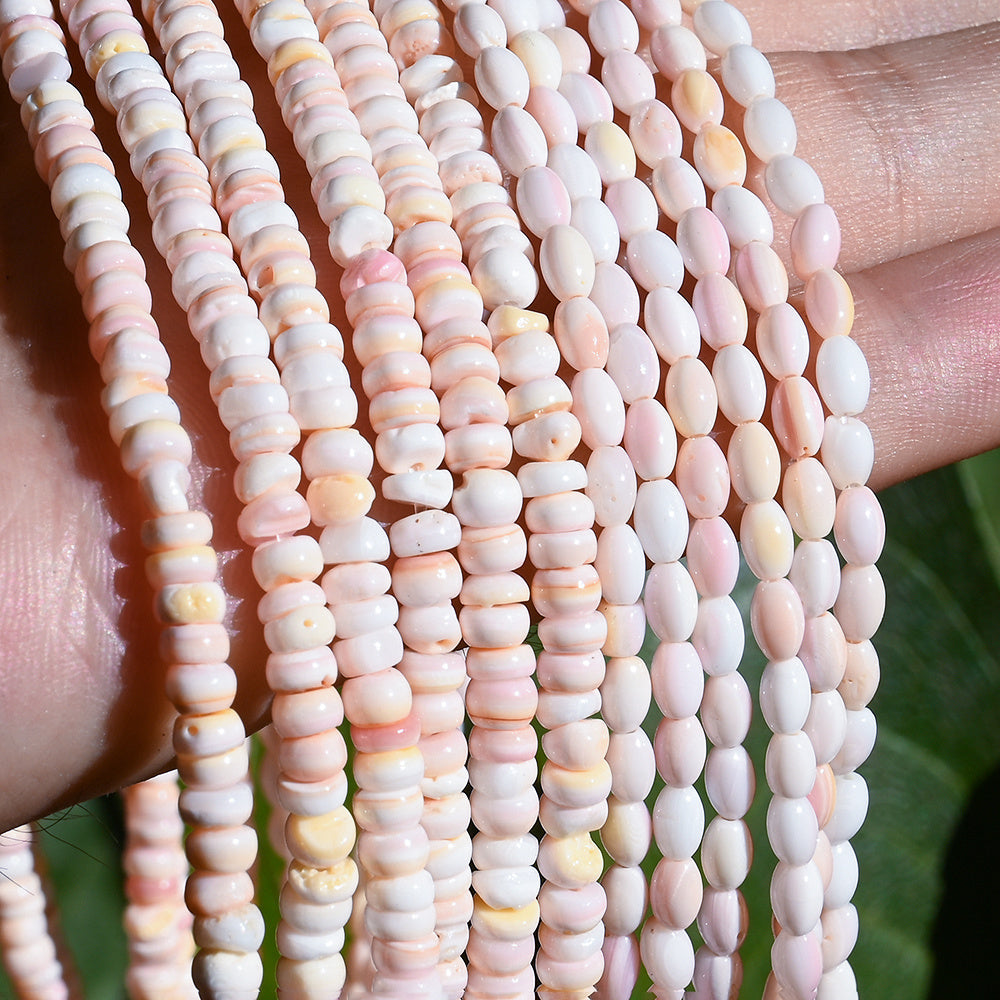 Pink Shell Queen Beads