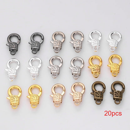 Mixed Color Metal Lobster Clasps