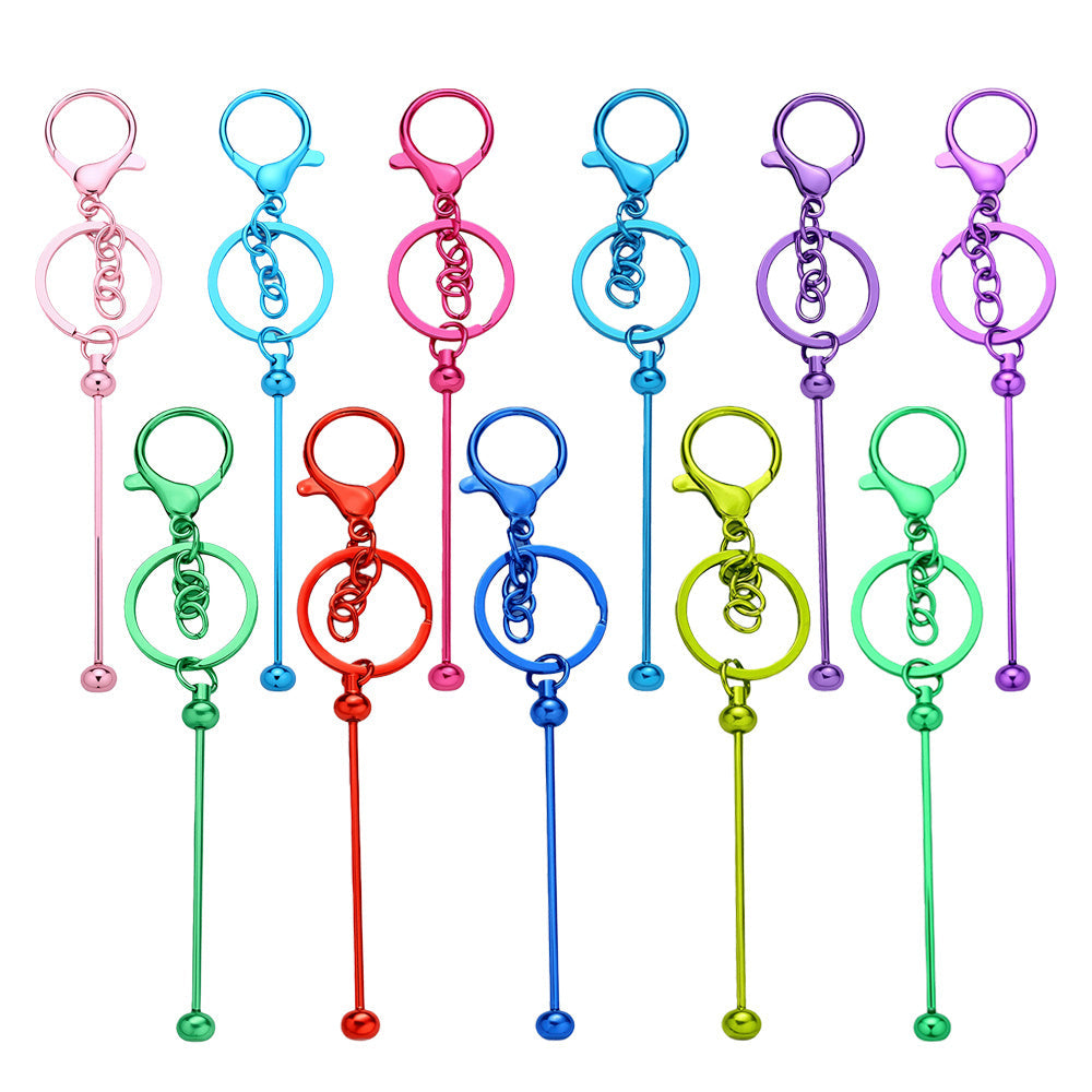 UV Metal Beadable Keychain Set