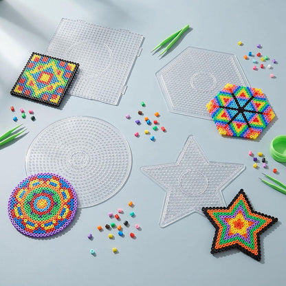 4-Pin Transparent Plastic Bead Board