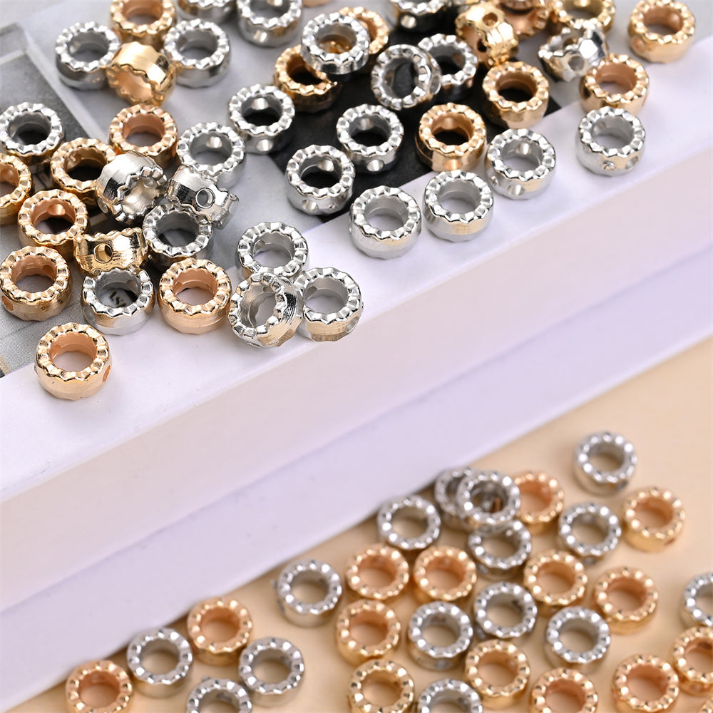 Round CCB Spacer Beads