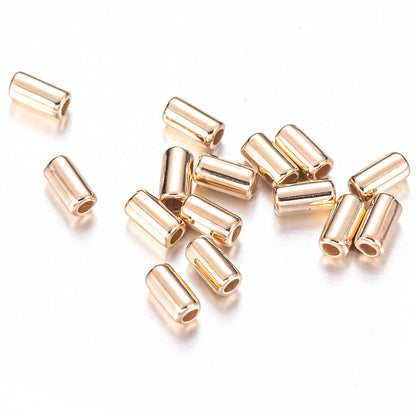 Long Tube CCB Spacer Beads