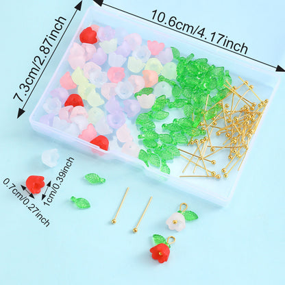 Wind Chime Flower Jewelry Findings