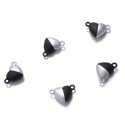 Mini Alloy Heart Magnetic Clasps