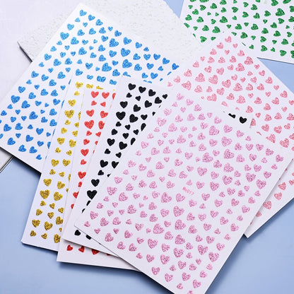 1PC 104×80mm Love-Themed Decorative Sticker