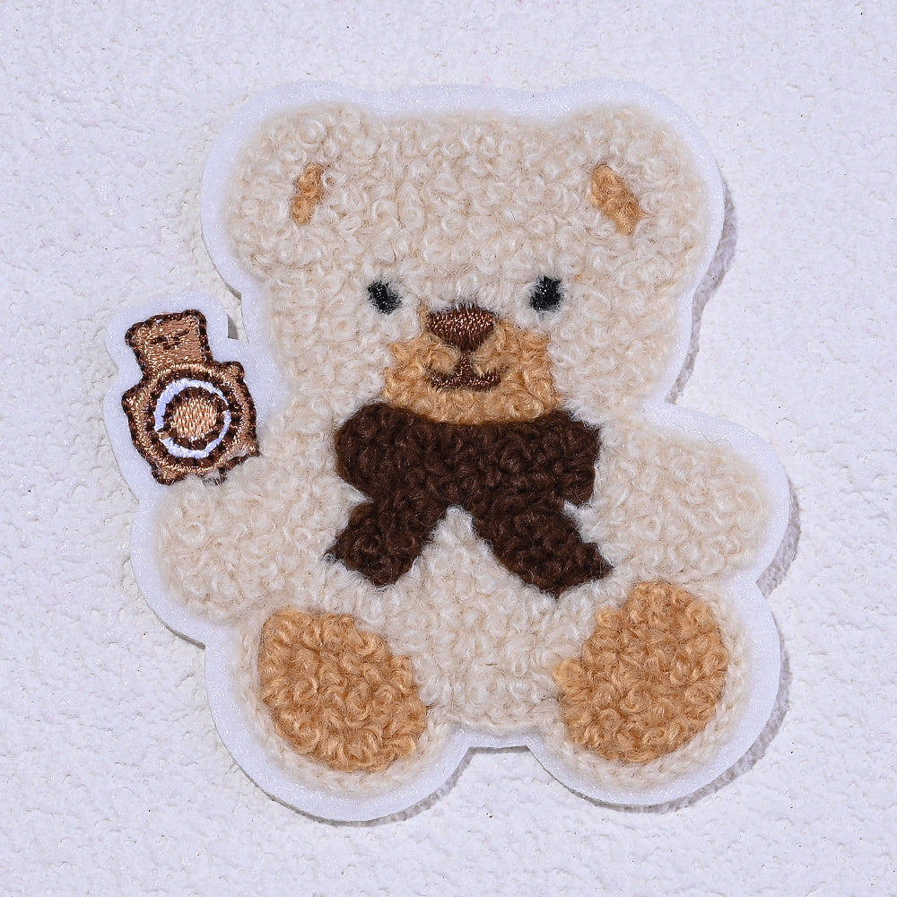 Bear Embroidery Patch