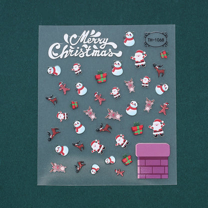 Christmas Nail Art Stickers