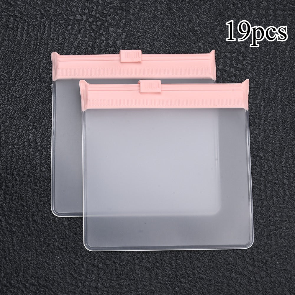 8 cm Square Reusable EVA Jewelry Storage Bags