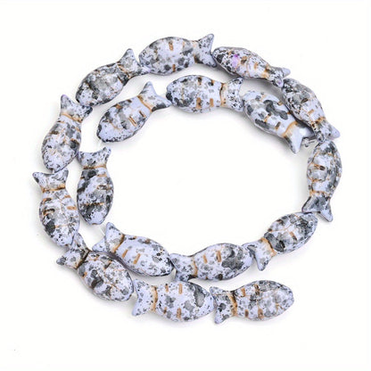 Turquoise Fish Shape Beads