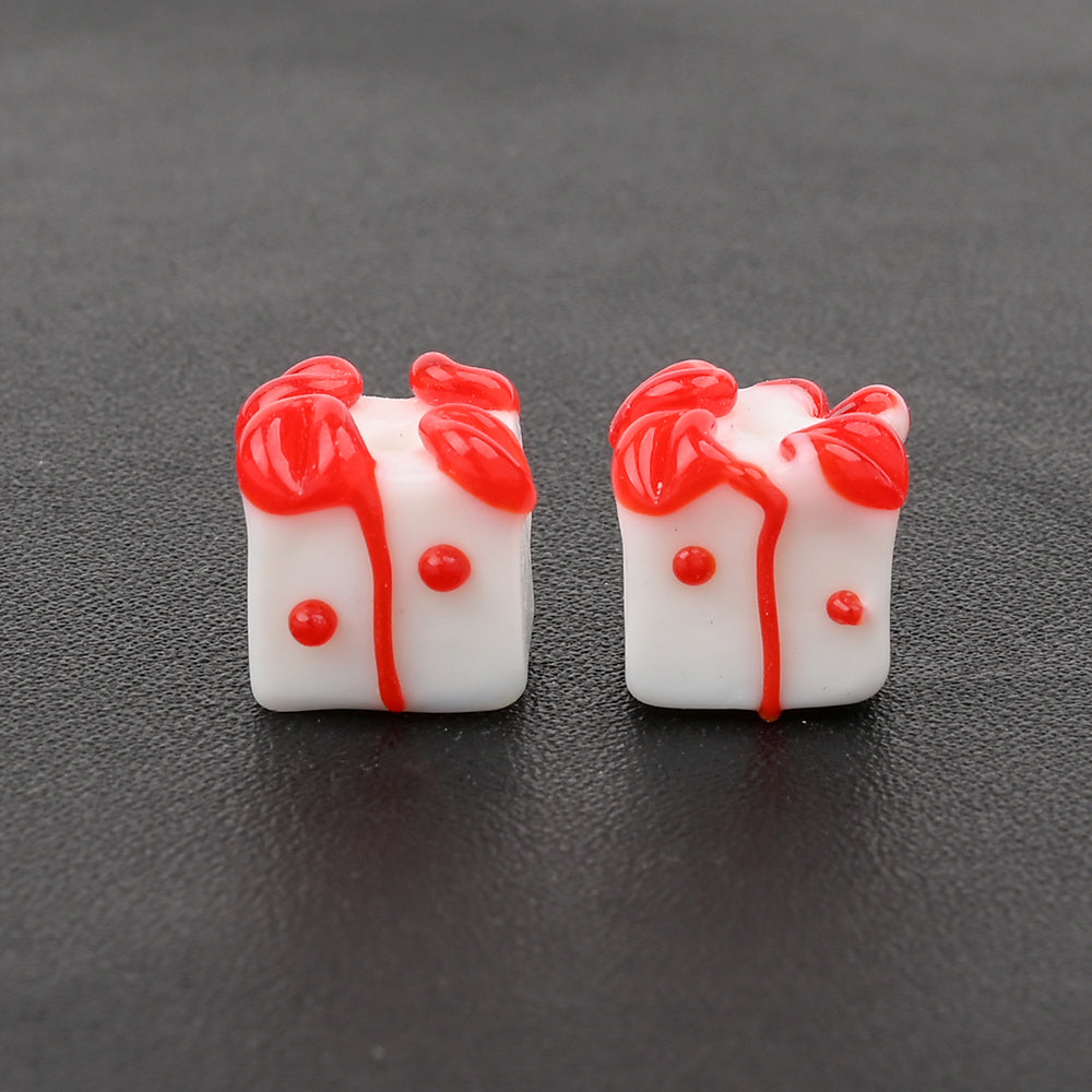 Christmas Glass Beads