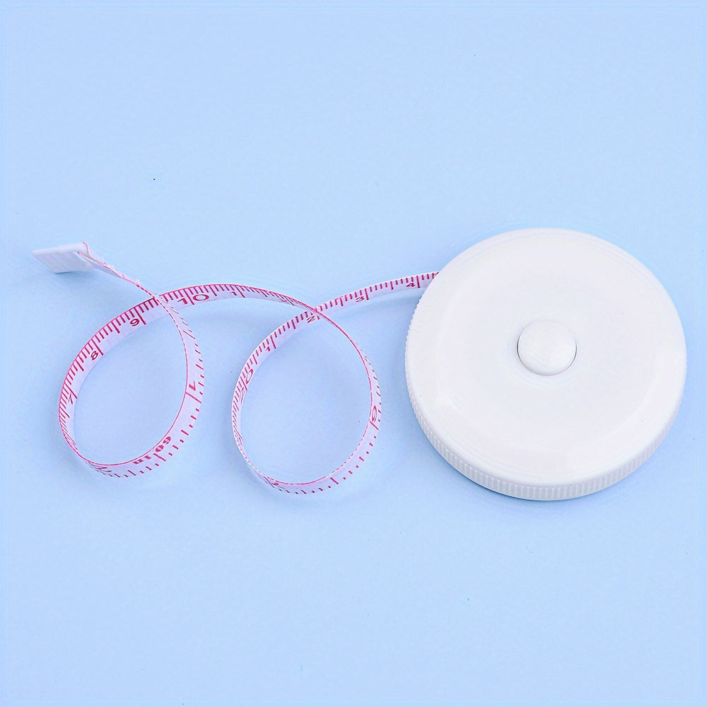1PC 1.5m Retractable Mini Soft Measuring Tape