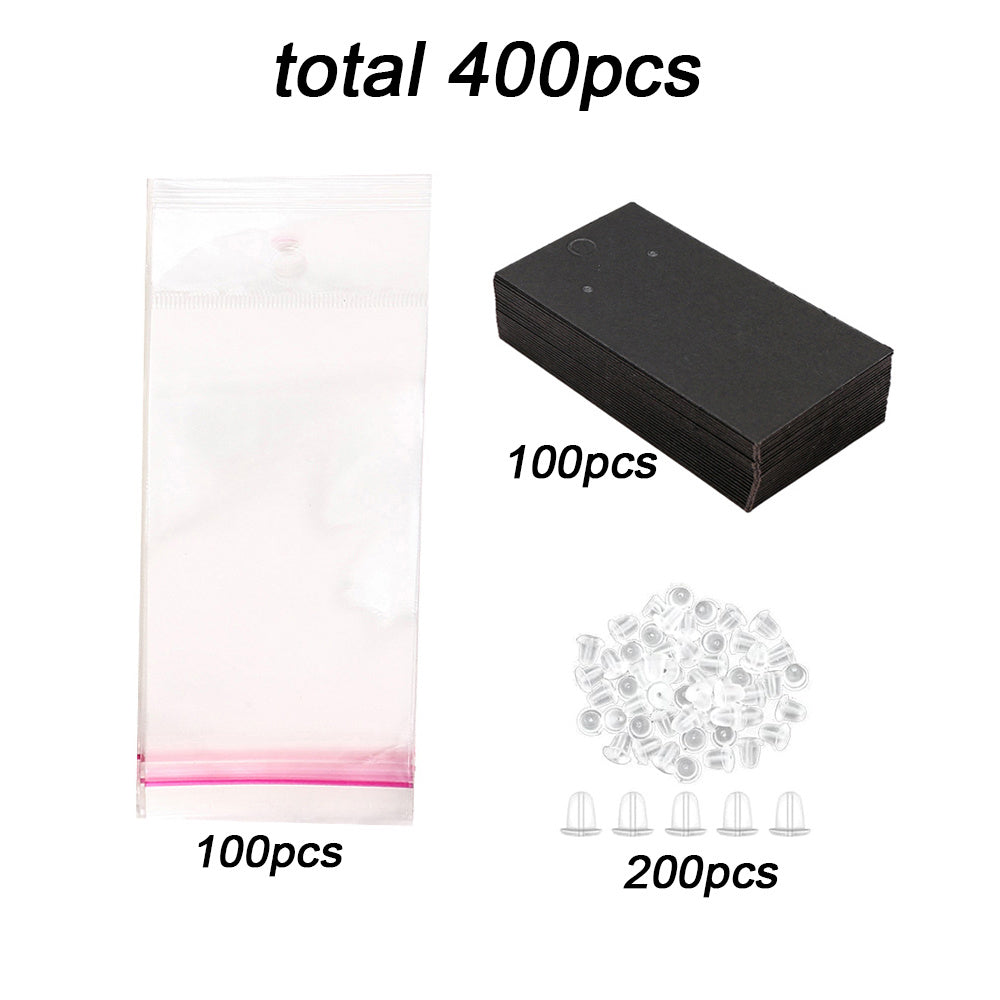 400-Piece Earring Packaging Set