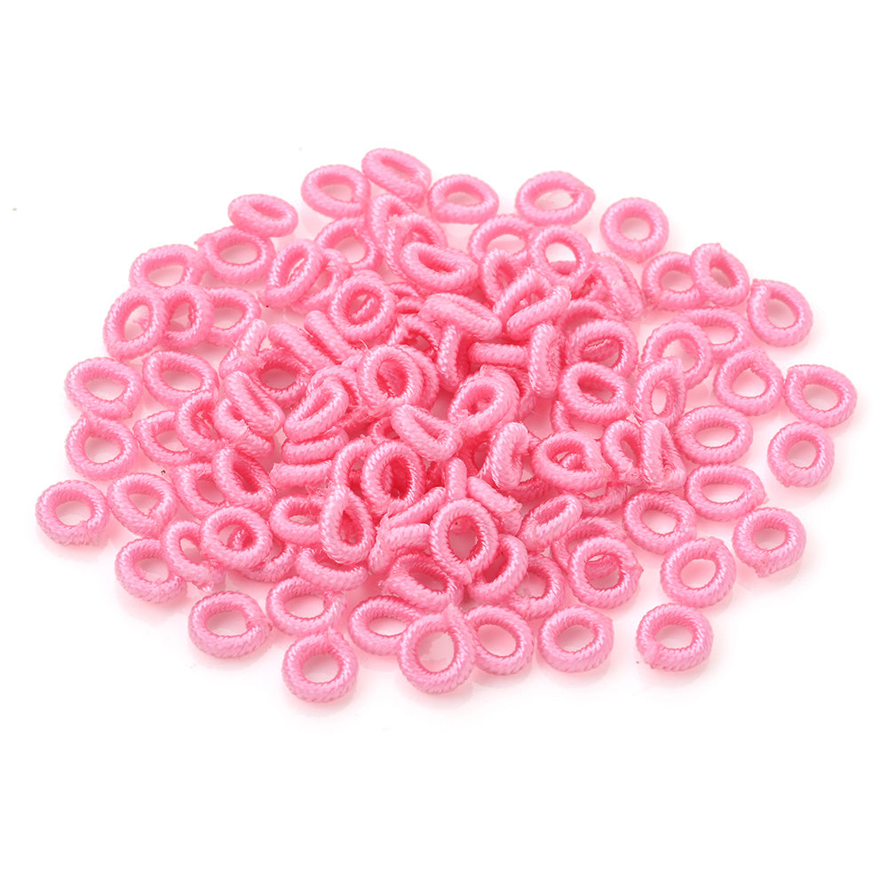 6 mm Polyester Pineapple Knot Coil Beads