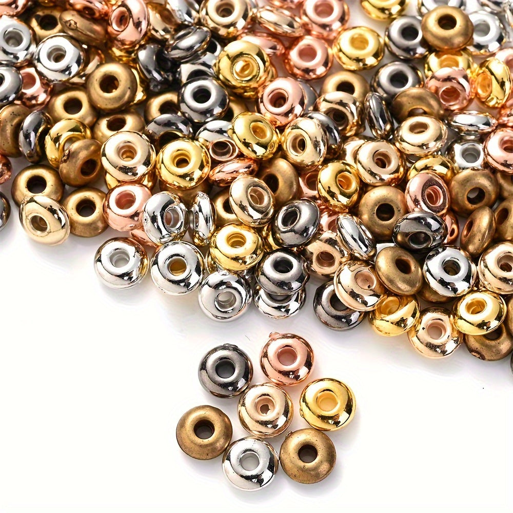 200/400pcs 5/6mm CCB Spacer Beads