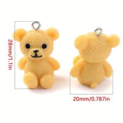 3D Animal Resin Pendant Set