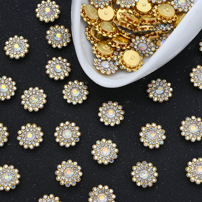 Sunflower Sew-On Rhinestones