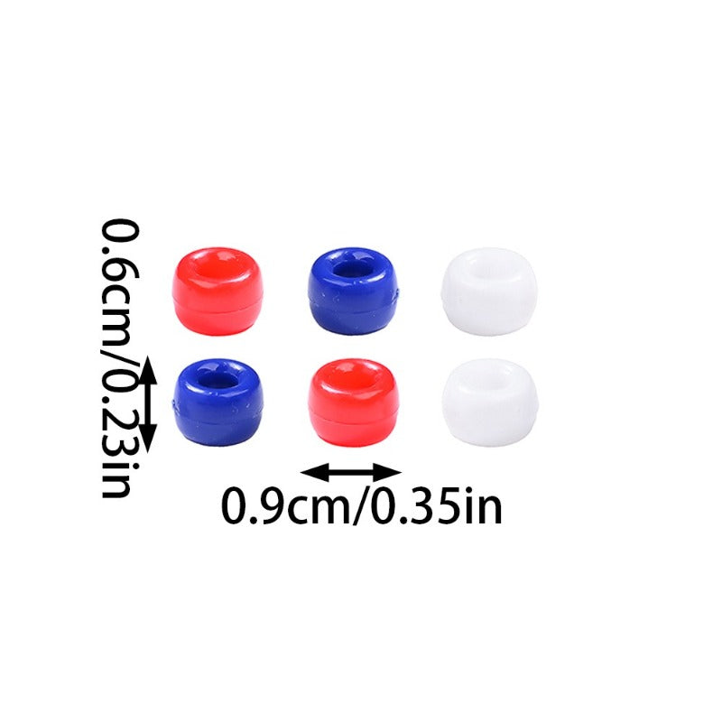 Independence Day Acrylic Beads
