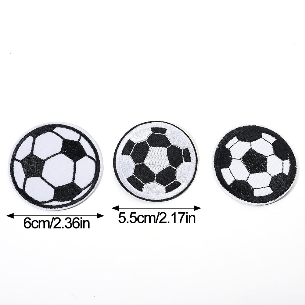 12PCS Football Embroidery Patch Set