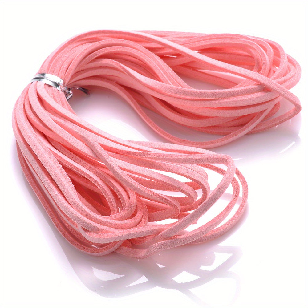 5m 2.5mm Flat Korean Velvet Cord for Jewelry Making