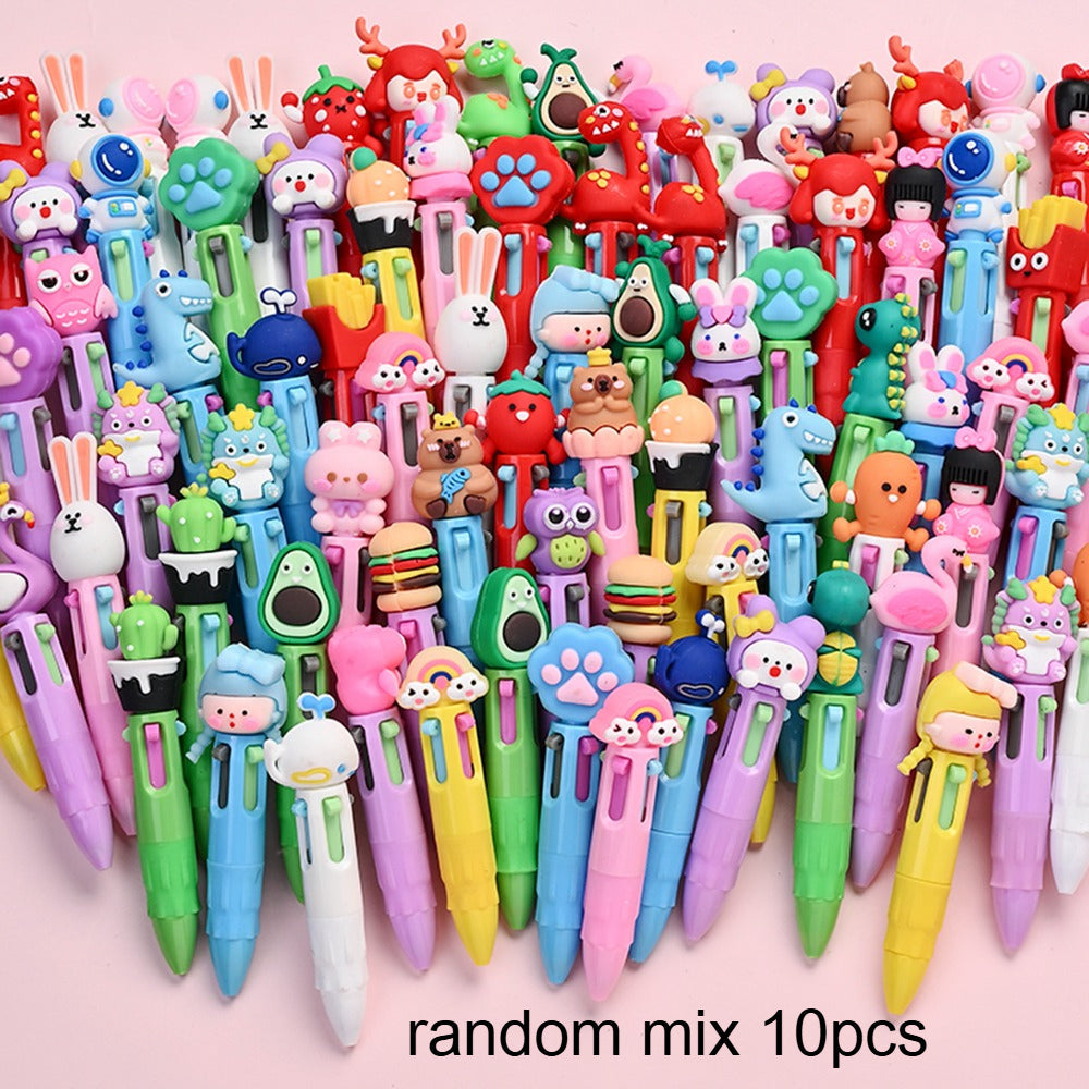 Cartoon Animal Retractable Ballpoint Pens