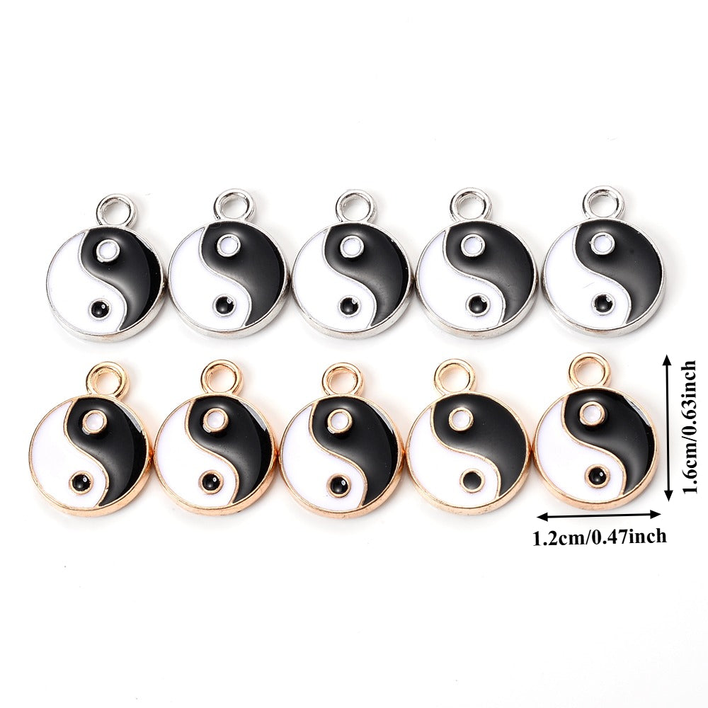 Yin Yang Alloy Pendants